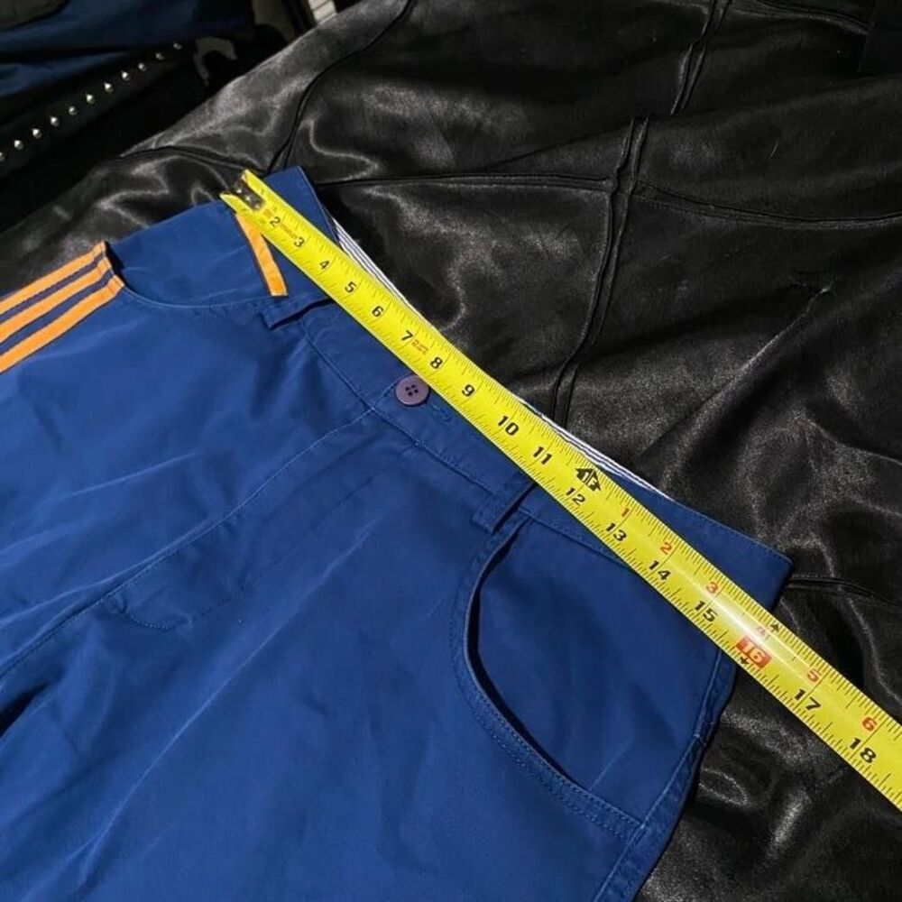 Adidas Vintage Men's Blue Golf Pants Size Medium 32' - Athletic Performance Wear - Picture 7 of 9